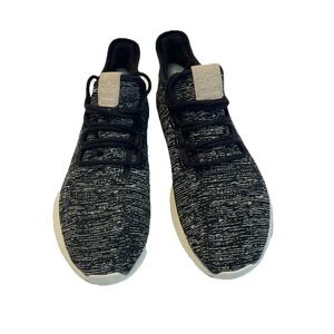 Adidas Tubular Shadow Knit Black sneaker running shoe stretch womens 8 men's 6.5